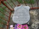 Wilhelm Friedrich LESCHKE,
died 3 Sept 1901 aged 9 days;
Marburg Lutheran Cemetery, Ipswich