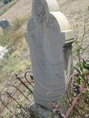 John MAAG,
father,
died ??? 1905
Rosina MAAG,
died March? 1919 aged 73? years;
Meringandan cemetery, Rosalie Shire