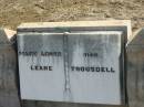 Mary Agnes LEANE (nee TROUSDELL);
Meringandan cemetery, Rosalie Shire