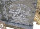 
J.F.C. (Frederick) PRENZLER,
brother,
died 5 Dec 1955 aged 67 years;
Milbong St Lukes Lutheran cemetery, Boonah Shire
