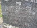 
Wilhelmine RIECK, mother,
died 25 Sept 1933 aged 72 years;
Minden Baptist, Esk Shire
