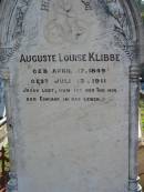 Auguste Louise KLIBBE
b: 17 Apr 1849, d: 13 Jul 1911
Minden Zion Lutheran Church Cemetery