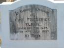 Carl Friederick KLIBBE
b: 2 Feb 1847, d: 14 Jul 1937
Minden Zion Lutheran Church Cemetery