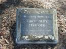 
Emily Olive Stafford
8-10-1909 to 7-7-1960

Moggill Historic cemetery (Brisbane)
