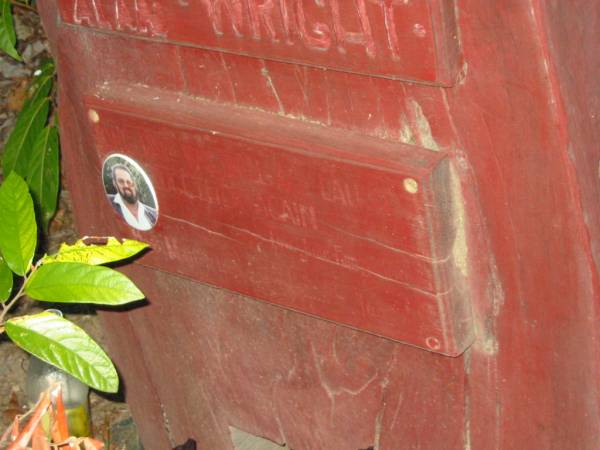 Peter Alan WRIGHT;  | Mooloolah cemetery, City of Caloundra  |   |   | 