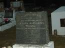 Charles Alexander POWELL,
husband father,
died 28 Aug 1972 aged 87 years;
Grace Elizabeth POWELL,
died 20? ???? 1979? aged 91? years;
Mooloolah cemetery, City of Caloundra