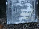 Margaret M. LOCKYEAR,
born 1906,
died 1977;
Mooloolah cemetery, City of Caloundra