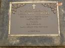Edna May COULTER,
born 23-3-1916,
died 23-12-1989,
wife of Frank,
mother of Frank, Albert, John & Edna;
Mooloolah cemetery, City of Caloundra