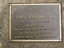 John Joseph GAIN,
13-1-1939 - 16-7-1993,
father,
missed by Sharyne, Jason & families;
Mooloolah cemetery, City of Caloundra