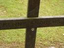 Kenny ANDREWS;
Mooloolah cemetery, City of Caloundra