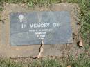 
Henry W. MORLEY,
aged 83 years;
Moore-Linville general cemetery, Esk Shire
