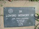 Emil (Fred) LEISEMANN
25 Jan 1980, aged 81
Mount Beppo Apostolic Church Cemetery