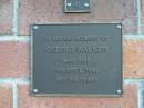 
Cedric WALKER; 4 Apr 1992; aged 84
Mt Mee Cemetery, Caboolture Shire
