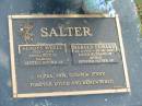 Gladys Myrle SALTER,
1922 - 2005,
wife of Harold,
mother of Noela, Pam, Susan & Jenny;
Harold Edward SALTER,
20-11-1918 - 28-06-2007,
husband of Myrle,
father of Noela, Pam, Susan & Jenny;
Mudgeeraba cemetery, City of Gold Coast
