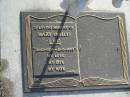 Mary (Molly) LEE,
21-12-1929 - 11-11-2003,
wife;
Mudgeeraba cemetery, City of Gold Coast