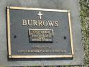 Robert Charles BURROWS,
28-6-1932 - 28-11-1998,
husband of Hazel,
father of Russell & Julie;
Mudgeeraba cemetery, City of Gold Coast