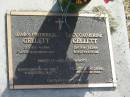 James Frederick GELLETT,
11-3-1912 - 4-4-1998,
husband of Lucy;
Lucy Catherine GELLETT,
22-6-1914 - 3-2-2005,
wife of Jim;
parents of James, Roger & Nancy;
Mudgeeraba cemetery, City of Gold Coast