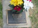 Doug SCHNEID,
30-5-1923 - 22-9-1998,
husband of Mary,
father of Diane & Margaret;
Mudgeeraba cemetery, City of Gold Coast