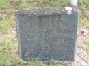 Geoffrey Henry MARKHAM,
died Geinbable near Beaudesert 20 Dec 1960,
formerly Mundoolun & Nindooinbah;
Mundoolun Anglican cemetery, Beaudesert Shire