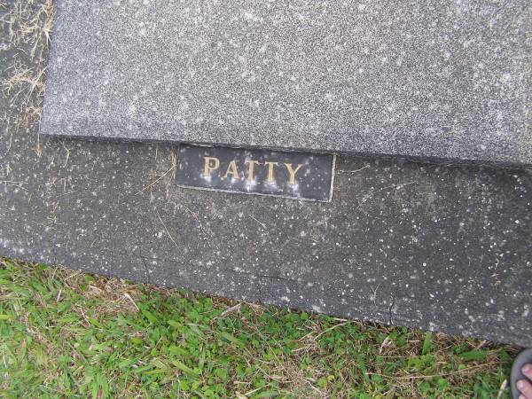 Frances Mary O'KEEFE,  | died 17 July 1939 aged 33 years;  | Mary Patricia (Patty) O'KEEFE,  | died 25 Aug 1936 aged 3 years;  | Murwillumbah Catholic Cemetery, New South Wales  | 