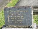 Edwin Francis CORCORAN,
died 4 Oct 1967 aged 76 years;
Murwillumbah Catholic Cemetery, New South Wales