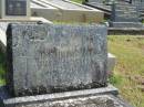 Horace Harry HARRIGAN,
died 6 Sept 1966 aged 67 years;
Murwillumbah Catholic Cemetery, New South Wales