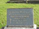 John Hector KENNEDY,
husband father,
died 23-2-266 aged 76 years;
Murwillumbah Catholic Cemetery, New South Wales