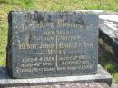 Henry John MILLS,
father,
died 4-4-1928 aged 42 years;
Bridget Ann MILLS,
mother,
died 1-12-1965 aged 87 years;
Murwillumbah Catholic Cemetery, New South Wales