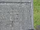 Ellen HATTON,
mother,
died 8 Nov 1966 aged 70 years;
Murwillumbah Catholic Cemetery, New South Wales