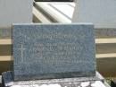 Annie E. MCMAHON,
mother,
died 3 June 1963 aged 82 years;
Murwillumbah Catholic Cemetery, New South Wales