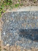 Colleen Therese HYDE,
29-9-1963 - 25-12-1963 aged 3 months;
Murwillumbah Catholic Cemetery, New South Wales