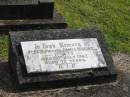 James HIGGINS,
died 20 July 1962 aged 72 years;
Murwillumbah Catholic Cemetery, New South Wales