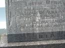 Elizabeth Alice SMITH,
wife mother,
died 26 May 1962 aged 74 years;
Thomas SMITH,
died 15 Jan 1969 aged 86 years;
Murwillumbah Catholic Cemetery, New South Wales