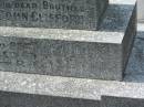 John CLIFFORD,
brother,
died 22 Oct? 1960 aged 68 years;
Murwillumbah Catholic Cemetery, New South Wales