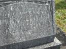 Joseph Mervyn MARGETTS,
died 2 April 1964 aged 64 years;
Murwillumbah Catholic Cemetery, New South Wales