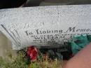 William BURNS,
husband father,
died 9 June 1959 aged 55 years;
Murwillumbah Catholic Cemetery, New South Wales