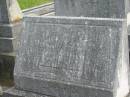 James J. DUFFY,
father,
died 5-6-1960 aged 82 years;
Maud M. DUFFY,
mother,
died 6-5-1960 aged 77 years;
Murwillumbah Catholic Cemetery, New South Wales