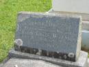 Edith Grace BRYANT,
wife mother,
ded 5 Dec 1958 aged 74 years;
Murwillumbah Catholic Cemetery, New South Wales