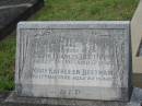 John Francis BEETHAM,
died 23 Oct 1957 aged 72 years;
Mary Kathleen BEETHAM,
died 17 May 1986 aged 84 years;
Murwillumbah Catholic Cemetery, New South Wales