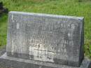 Ellenor Mary Ann DALEY,
sister,
died 28 Feb 1954 aged 58 years;
Murwillumbah Catholic Cemetery, New South Wales