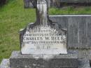 Charles W. BEER,
died 12 July 1954 aged 54 years;
Murwillumbah Catholic Cemetery, New South Wales