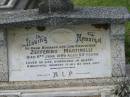 Zefferino MARTINELLI,
husband step-father,
died 6 June 1996 aged 83 years;
Murwillumbah Catholic Cemetery, New South Wales