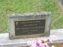 John Wilfred (Jack) MURNANE,
19-3-1916 - 28-5-1997;
Murwillumbah Catholic Cemetery, New South Wales
