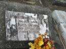 James GWYNNE,
father,
died 22 Sept 1958 aged 52 years;
Murwillumbah Catholic Cemetery, New South Wales