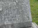 Frederick Albert QUIGAN,
died 19 Jan 1968 aged 74 years;
Murwillumbah Catholic Cemetery, New South Wales