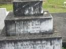 Patrick BYRNE,
died 6 Nov 1923 aged 83 years;
Hanna BYRNE,
died 13 Aug 1955 aged 86 years;
Murwillumbah Catholic Cemetery, New South Wales