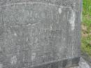 Mary Ann FARRELL,
died 10 Nov 1952 aged 93 years;
Murwillumbah Catholic Cemetery, New South Wales