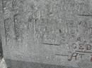 Alexander Francis SCOTT,
husband father,
died 8 Aug 1953 aged 54 years;
Murwillumbah Catholic Cemetery, New South Wales