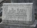 Mabel Lena QUIGAN,
died 9 Nov 1969 aged 78 years;
Murwillumbah Catholic Cemetery, New South Wales