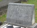 Alice KNIGHT,
mother,
died 15 Sept 1952 aged 77 years;
Murwillumbah Catholic Cemetery, New South Wales